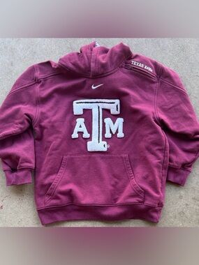Nike Small Burgundy Texas A&M Hoodie